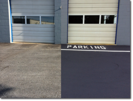 Commercial Asphalt Sealing